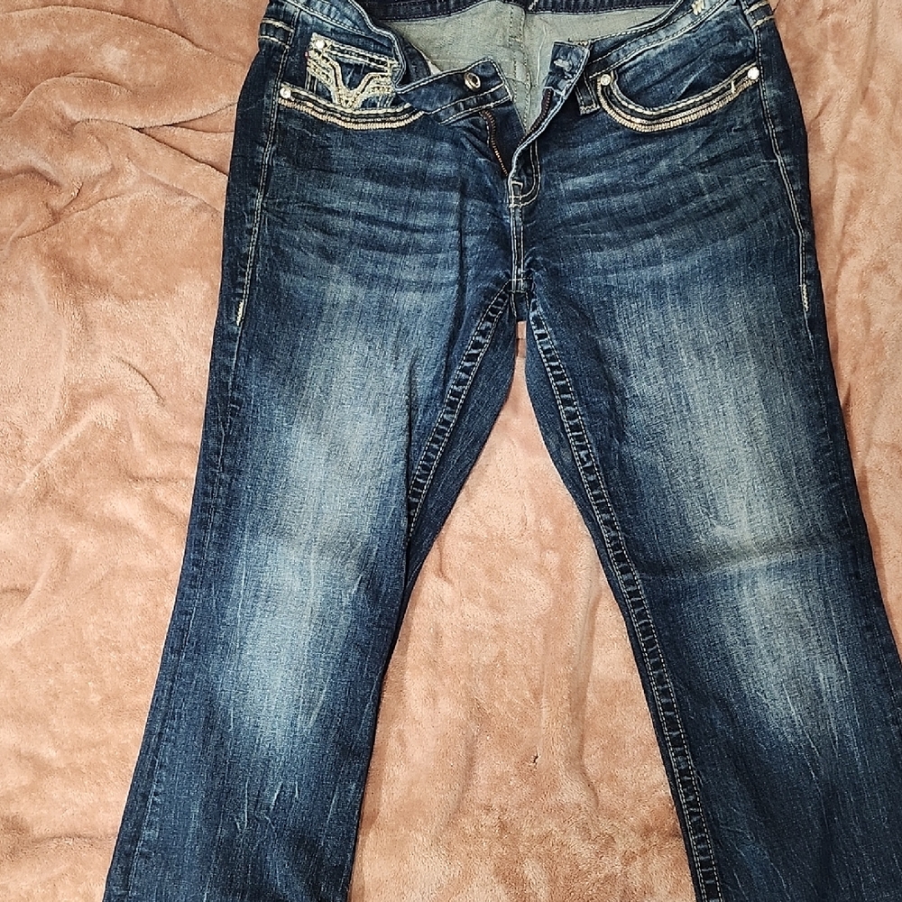 Vigoss Dark Blue Boot Cut Jeans